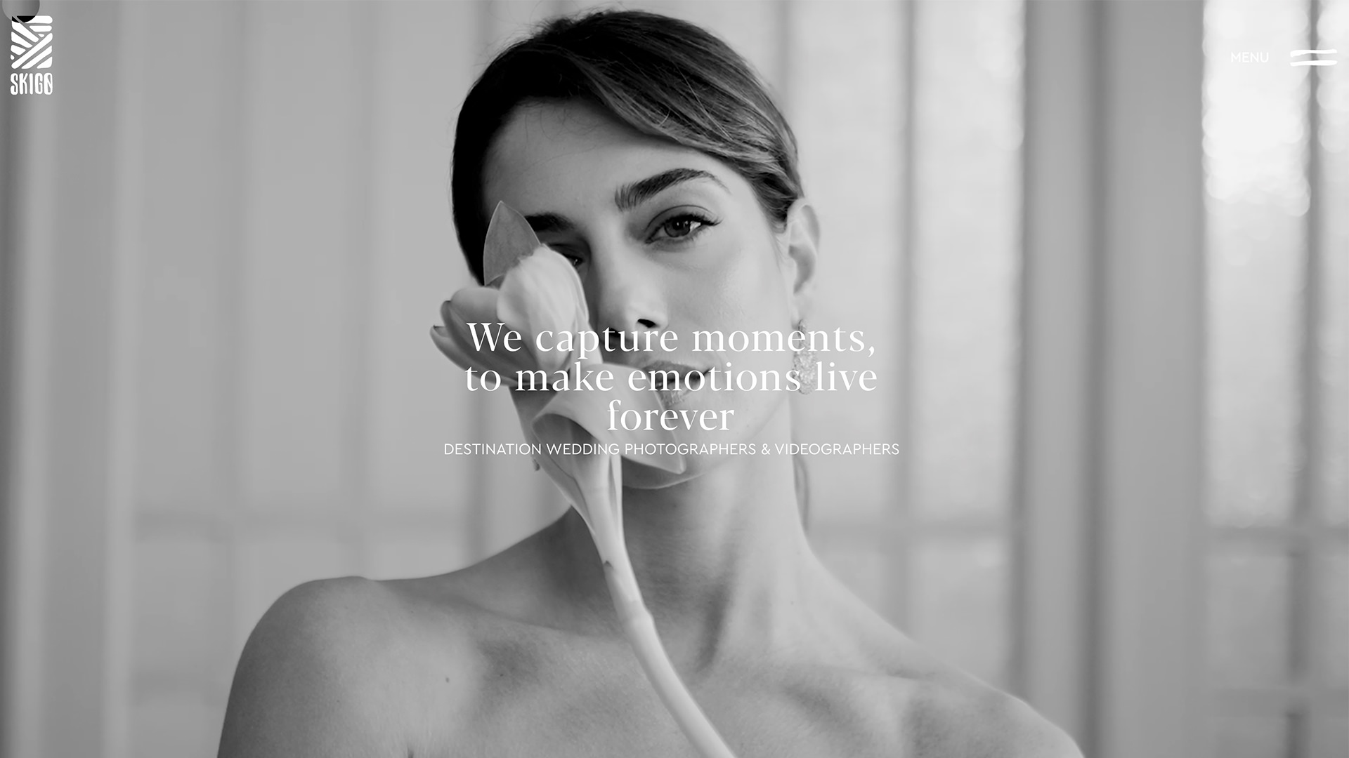 Skigo Wedding Stories Custom Website